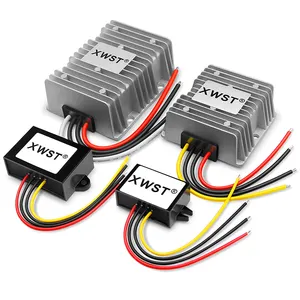 Kustomisasi produsen DC konverter Step Down 36v 48v sampai 5v Regulator voltase Buck 1-33Amp catu daya untuk mobil