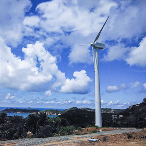 Helios Tuabin Gió 70kw Cối Xay Gió 3 Lưỡi Tiết Kiệm Cho Hệ Thống Gió Hỗn Hợp Năng Lượng Mặt Trời 50kw 55kw 60kw 70kw Máy Phát Điện Gió Cho Gia Đình - Product Image 4