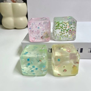 Juguete Antiestrés de Cubos de Maltosa, Cubo de Rebote Lento, Gadget para Jóvenes de 7 a 14 Años, Modelo HY-12, Embalaje OPP, Fabricante - Product Image 4