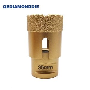 Foret diamanté à trépanage M14, foret céramique brasé sous vide à sec, foret diamanté pour carreaux, porcelaine, verre, pierre - Product Image 4