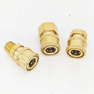 高圧水ガン洗浄機,高圧力1/4洗車ツールキット380/280女性用クイックプラグコネクタ - Product Image 3