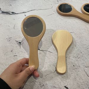 Miroir de <span class=keywords><strong>maquillage</strong></span> cosmétique à main de conception moderne en gros, miroir de poche de salon de beauté avec poignée, logo <span class=keywords><strong>et</strong></span> emballage personnalisés - Product Image 6