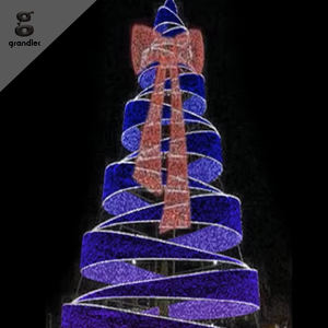 Lámpara de Paisaje 2D con Diseño de Santa Claus para Decoración Navideña de Exteriores, Luces LED con Motivos Navideños para la Calle - Product Image 4