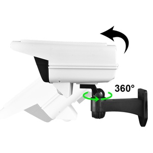 Nuevas Lámparas Solares LED de Seguridad para Exteriores con Sensor de Movimiento Simulado, Lámpara de Pared, Luces Solares para Cámaras de Vigilancia - Product Image 4