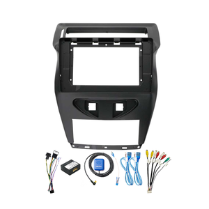 Kit d'accessoires intérieurs pour autoradio Android Auto de luxe Meihua 9 pouces en ABS pour Citroën C-quatre C4 2012-2017 - Product Image 1