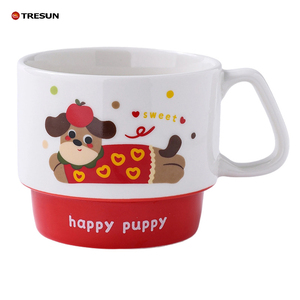 Taza Apilable de Cerámica con Diseño de Mickey Mouse y Logotipo Personalizado, 330 ml, Apta para Microondas y Lavavajillas, Regalo de Navidad con Caja de Regalo - Product Image 6