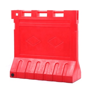 Barrera de Tráfico de Seguridad de Plástico Rojo CITICITY, Moldeada por Rotación, Llena de Agua - Product Image 2