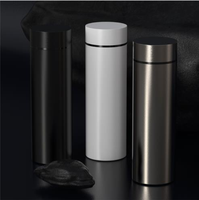 Gobelet isotherme à double paroi en titane pur de 500 ml, grande capacité, séparation du thé, gobelet portable en acier inoxydable