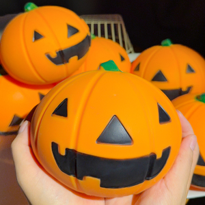 Juguete Antiestrés de Calabaza Extra Grande para Halloween, Diseño de Rebote Lento, para Mayores de 14 Años, Venta Directa de Fábrica - Product Image 1