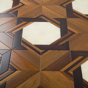 Parquet contrecollé AVANTIMORA Durable edge AS2047 en chêne rouge américain multicouche de 16 mm, qualité ABCD, finition vernie, pour sites sportifs - Product Image 1