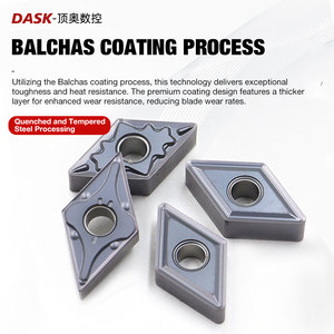 DNMG150604 Insert de tournage en carbure de tungstène pour tour indexable en acier inoxydable MA/<span class=keywords><strong>MS</strong></span>/EM/HQ Inserts à rainure Outils de coupe CNC - Product Image 5