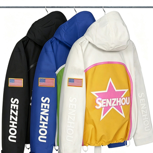 Giacca Antivento da Uomo di Alta Qualità, Design Ricamato Streetwear, Personalizzabile, in Poliestere, per Motorsport e Corse - Product Image 2