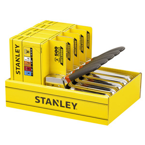 Grapadora Stanley Tipo A con grapas de 10 mm incluidas para uso en oficina - Product Image 1