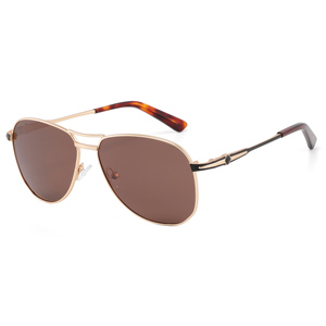 Unisex Pilot Sunglasses Full Rim Rectangle Metal Frame UV400 Protection for Adults Outdoors - Product Image 4