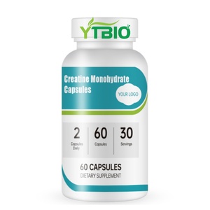 Cápsulas de Creatina Monohidrato - Ayuda para Energía y Recuperación, Antes/Después del Ejercicio, 90 Cápsulas - Product Image 1