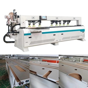 Đẩy bên khoan máy dọc Punch mới nhất nâng cấp gỗ cắt khoan phay CNC máy khoan - Product Image 1