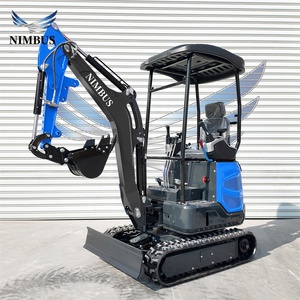 Mini Excavadora NIMBUS de 1.8 Toneladas con Fuerza de Excavación Excepcional, para Terrenos Complejos, Fácil Operación, con Orugas de Goma - Product Image 2