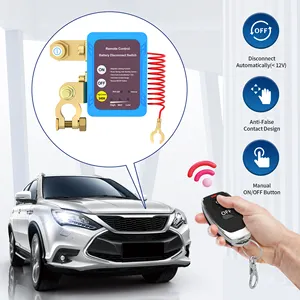 Remote Battery Disconnect Switch 12V 240A Kill Switch Automatic Power Shut Off Remote Control Switch For Auto Car Truck Boat