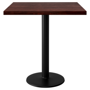 Dark mahogany Hàn Quốc <span class=keywords><strong>KFC</strong></span> nhà hàng phòng ăn tốt bằng gỗ vuông bảng - Product Image 3