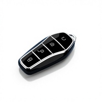 Étui de clé de voiture en TPU personnalisable de luxe, accessoires BYD, E2/E3/Song PRO/Yuan Plus/Dolphin, housse de télécommande, FOB