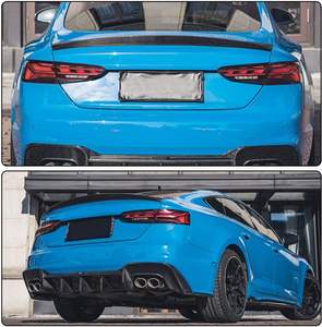 Alerón Trasero de Fibra de Carbono Real para Audi <span class=keywords><strong>A5</strong></span> <span class=keywords><strong>S</strong></span> <span class=keywords><strong>Line</strong></span> S5 RS5 Coupé 2D 2017-2023 - Product Image 3