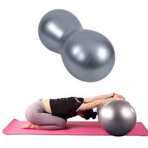 Professional Training PVC Material Durable PeanutYoga <strong>Ball</strong> <strong>for</strong> Pilates &amp; <strong>Yoga</strong> <strong>Exercise</strong> 45*90cm 2mm Thick - Product Image 4