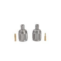 Connecteur RF RP TNC-C-J4 en laiton nickelé mâle RP TNC à sertir RG59 - Prix usine