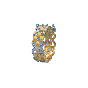 แหวนทองคำแท้ 18K ดีไซน์หรูหรา น้ำหนักเบา สำหรับผู้หญิง เหมาะสำหรับงานแต่งงาน งานเลี้ยงฉลองครบรอบ งานหมั้น ของขวัญเครื่องประดับ - Product Image 1