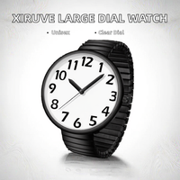 Quelle Schmuckfabrik Edelstahl Elastisches Band Analog Quarz-Uhr Unisex 3Bar Wasserdicht Tägliche Freizeituhr