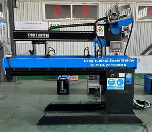 TIG/MIG/Láser Longitudinal Costura Recta Automático Tanque de GLP Calentador de Agua Tubo Máquina de Soldadura Lineal - Product Image 1