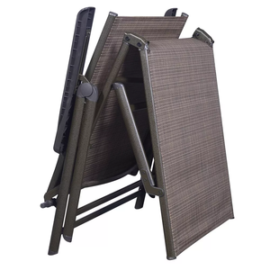 Respaldo de pierna ajustable de aluminio ligero para exteriores, <span class=keywords><strong>silla</strong></span> de tela teslin para playa, tumbona para piscina - Product Image 6