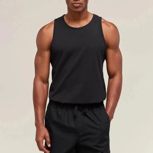 Débardeurs décontractés pour hommes en gros, 100% coton, anti-UV, écologiques, 180g, séchage rapide, performance, broderie machine - Product Image 1
