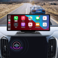 Caméra embarquée Carplay 10,26 pouces 4k Wifi Gps Caméra embarquée 4k Double objectif Avant et arrière Double caméra Wifi Gps Caméra embarquée Carplay 4k