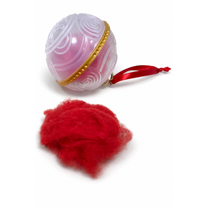 Decorazione Natalizia Sospesa, Pallina con Motivo <span class=keywords><strong>a</strong></span> Spirale in Rilievo, Addobbo <span class=keywords><strong>per</strong></span> Albero di <span class=keywords><strong>Natale</strong></span>, Regalo <span class=keywords><strong>per</strong></span> le Festività - Product Image 5