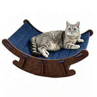 Hamac pour chat en feutre, lit pour chat, chaise longue détachable pour animaux de compagnie, multicolore, maison de repos pour chaton d'intérieur, mobilier pour animaux de compagnie personnalisé