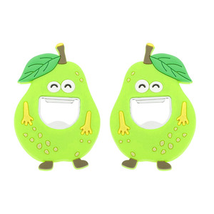 Ouvre-bouteille magnétique en forme de fruit personnalisé en gros, ananas, avocat, aimant de réfrigérateur - Product Image 3