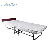 Luxury 5 Star Metal Hotel Stand Up Extra Rollaway Bed