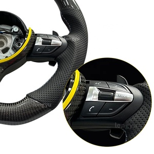 Volante de fibra de carbono para <span class=keywords><strong>BMW</strong></span> 4 Series F36 420i 428i 430i 435i 440i 420d <span class=keywords><strong>430d</strong></span> 435d XDrive M4 2016 a 2020 - Product Image 3