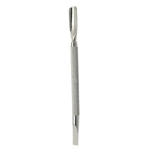 Pousse-cuticules double tranchant en acier inoxydable, outil de manucure pour le nettoyage des ongles et l'élimination des peaux mortes par Hexa Care - Product Image 4