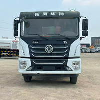 Camion poubelle à chargement arrière de 14 m³, compresseur robuste, 4x2, diesel, haute capacité, véhicule de collecte des déchets municipaux