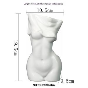 Jarrón de Cerámica de Estilo Nórdico para Comercio Electrónico Transfronterizo al <span class=keywords><strong>por</strong></span> <span class=keywords><strong>Mayor</strong></span>, Flor Artificial, Decoración Creativa para Escritorio, Resistente a la Corrosión - Product Image 6