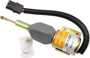 Vanne solénoïde d'arrêt de carburant 3935430 24V adaptée aux moteurs diesel 6BT 5.9L en stock - Product Image 4