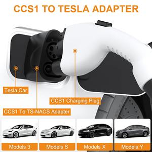 Adaptateur DC EV Feyree CCS1 vers NACS pour la recharge des voitures électriques Tesla, station de recharge EV commerciale américaine, recharge rapide DC - Product Image 4