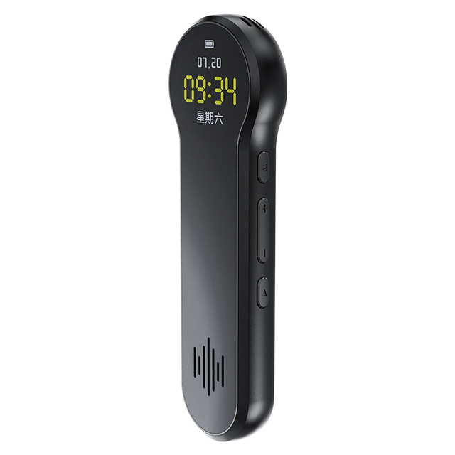 HD Professional AI Smart Noise Reduction Digital Voice Recorder 100 Hours Long Standby WAV MP3 Audio Format Smart Voice Control