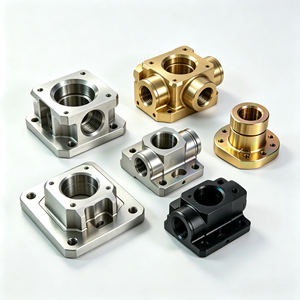 Blocs de collecteurs de soupapes multi-ports usinés avec précision par CNC, boîtiers de soupapes hydrauliques et pneumatiques personnalisés OEM pour l'assemblage de machines - Product Image 3