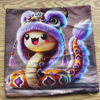 Vente en gros de taies d'oreiller personnalisées en velours avec logo doux pour canapé de luxe taie d'oreiller imprimée avec nom de photo taie d'oreiller personnalisée