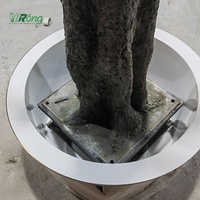 Grand Olivier Artificiel d'Extérieur en Plastique pour Ombrage - Arbre Olivier Synthétique Grand Format
