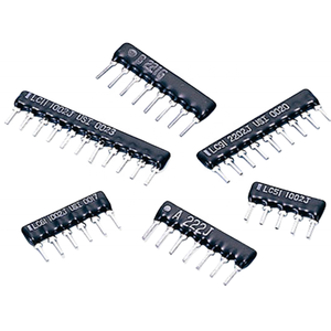 ตัวต้านทานอาร์เรย์เครือข่าย1/8W 1/4W 4R5แยกแบบจุ่ม8R9Pin สลักจากโรงงานโดยตรง - Product Image 3