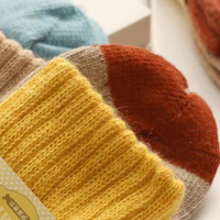 Chaussettes en laine et cachemire pour femmes en fourrure de lapin Chaussettes d'hiver épaisses Chaussettes de sport décontractées, chaudes et solides