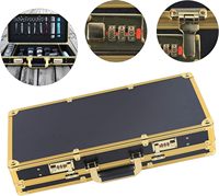 Mallette de Barbier Professionnelle OEM/ODM Personnalisable en Aluminium Étanche IP67 pour Rangement et Transport de Tondeuses de Coiffeur